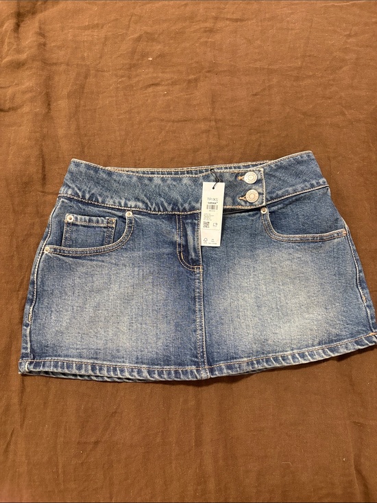 Garage Dresses & Skirts - Garage Denim Mini Skirt - Blue Wash